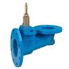 Storm valve Type: 1207 Ductile cast iron/NBR Swing type Angle Pattern Locking device PN4 Flange DN50 Pressure rating flange: PN10